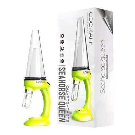 LOOKAH SEAHORSE QUEEN VAPORIZER (NEON GREEN)