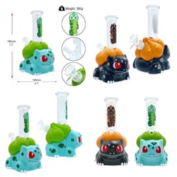 V29 - 8" Blue Cartoon Character Water Pipe
