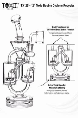 TX125 - 11" Toxic Double Cyclone Recycler