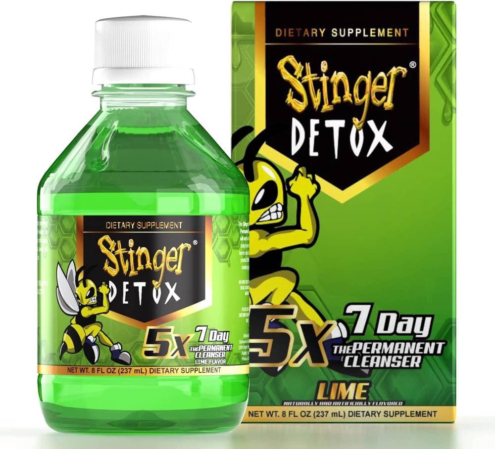 Stinger Detox 5x 7-Day Extra Strength Lime (8oz)