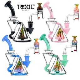TX70- 6″ Toxic Pyramid Wigwag Recycler Complete Kit