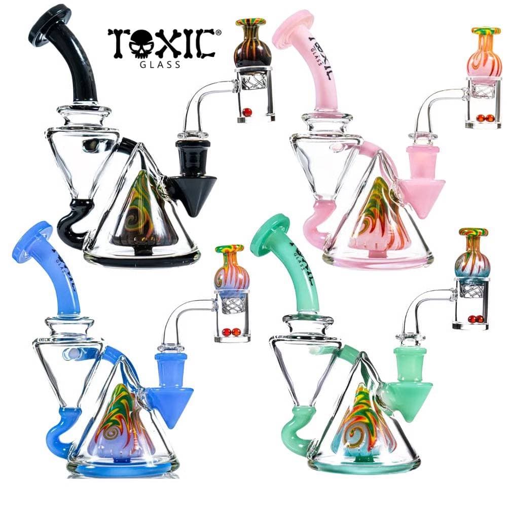 TX70- 6″ Toxic Pyramid Wigwag Recycler Complete Kit
