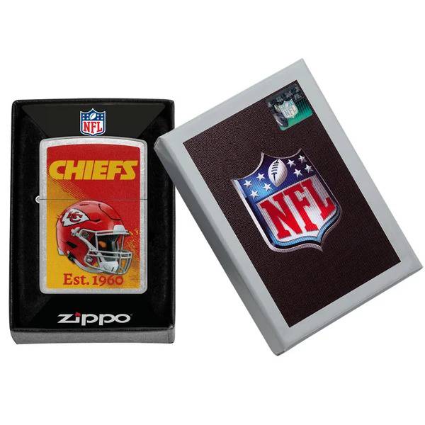 Zippo Lighter 47697 NFL Kansas City Chiefs
