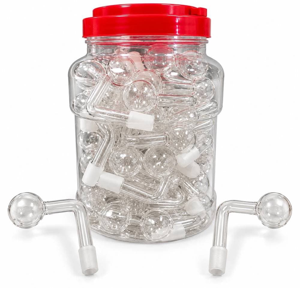 (50083) OB170 - 14mm 90 Degree Clear Attachments (Pack of 50) (Unit Cost $1.75)