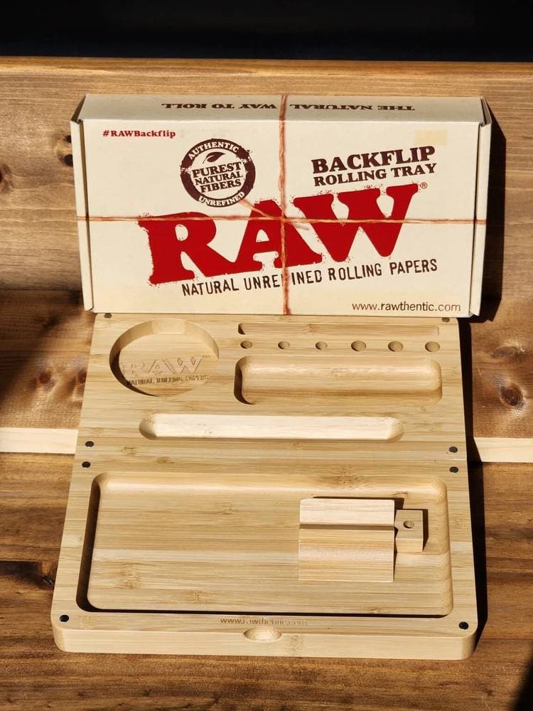 Raw Backflip Rolling Tray