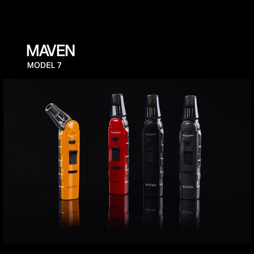 Maven Model 7 Windproof Table Torch Lighter (9ct)