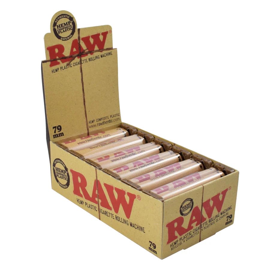 Raw Hemp Plastic Cigarette Rolling Machine 79MM