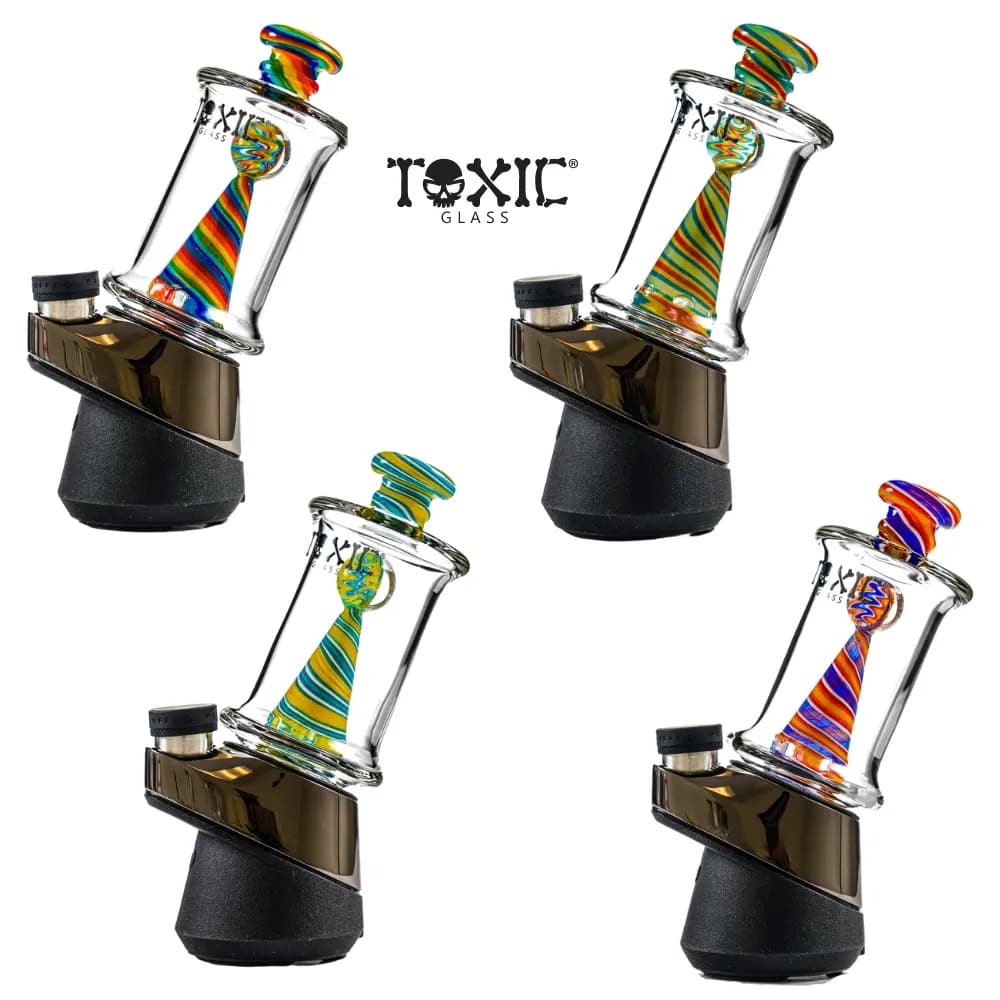 TXAT85 – Toxic Candyland Puffco Glass Attachment (Compatible with Puffco Peak and Peak Pro)