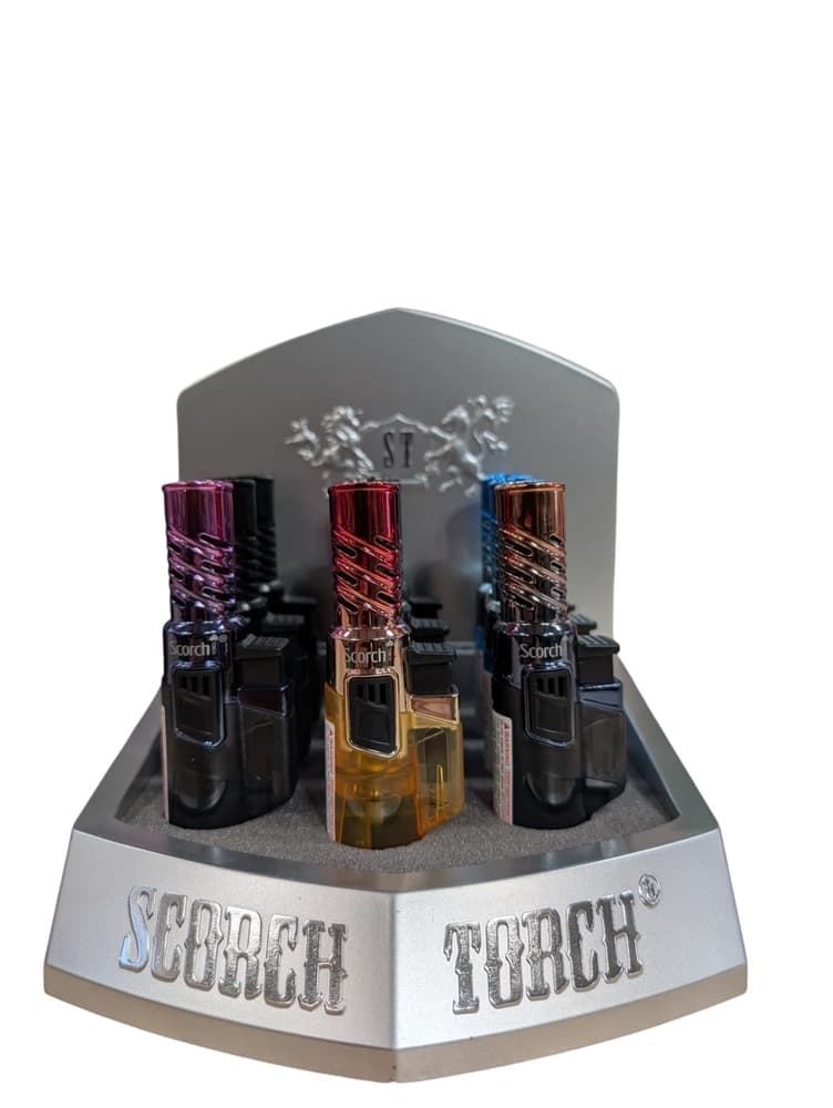 Scorch Torch 61817 Straigt Up Torch Display of 9