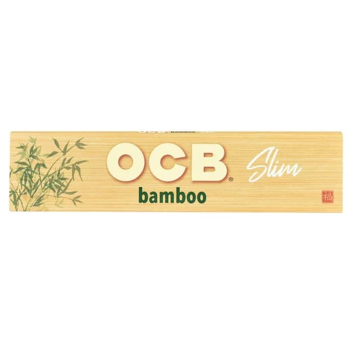 OCB Bamboo Slim Rolling Paper (24 Booklets)