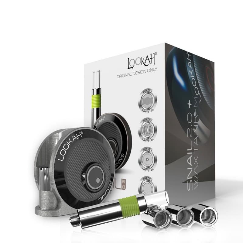 Lookah Snail 2.0 Wax Vaporizer Kit with Wax Tank