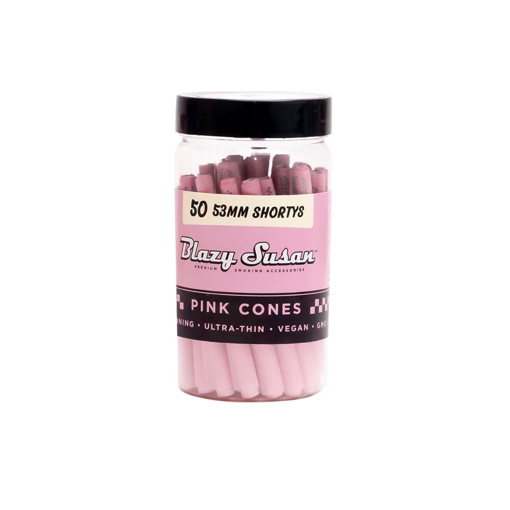 Blazy Susan Pink 53MM Shortys (50ct)
