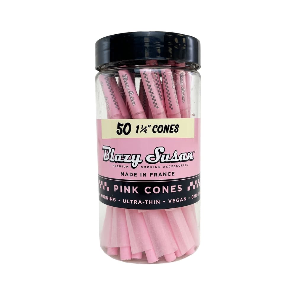 Blazy Susan Pink 1-1/4" Cones (50ct)