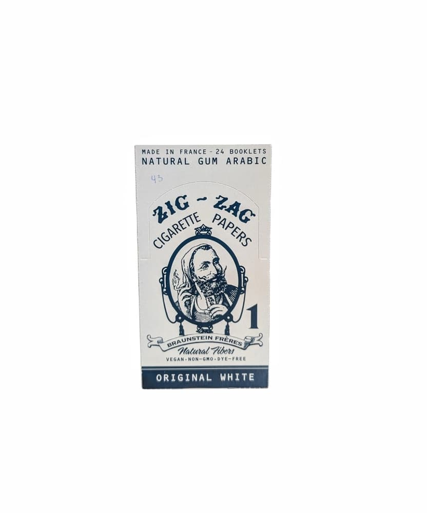 Zig-Zag Original White Paper (24 Booklets)