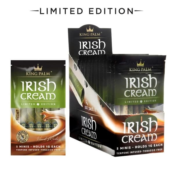 KING PALM IRISH CREAM 5 MINIS LIMITED EDITION (15 PACK)