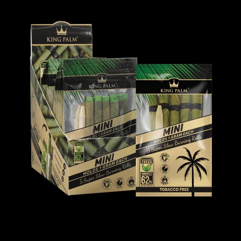 KING PALM MINI - 5 BURNING ROLLS