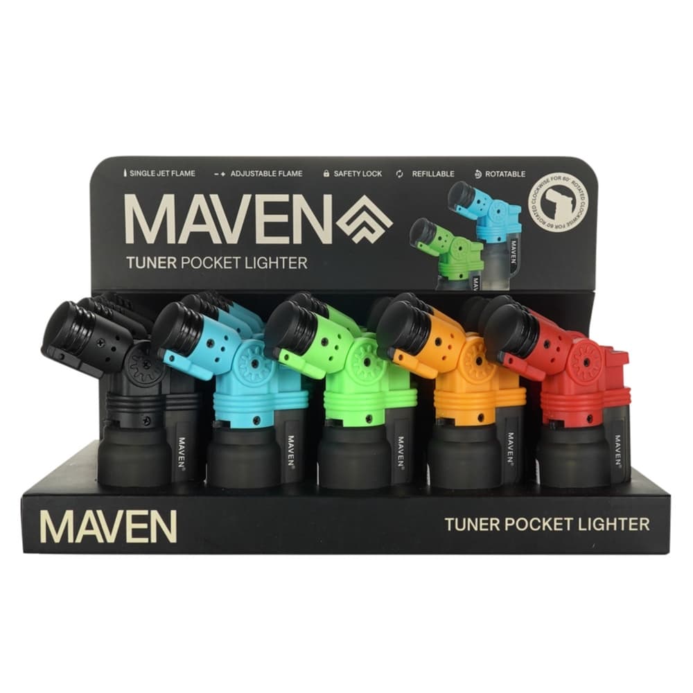 Maven Tuner Pocket Lighter (Display of 20)