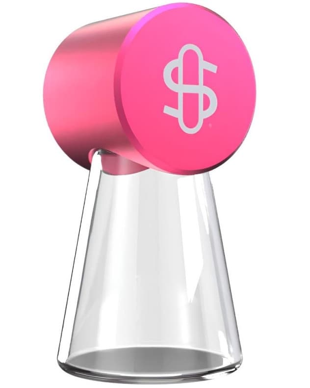 STUNDENGLASS ASH CATCHER-PINK