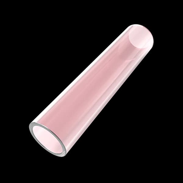 STUNDENGLASS -PINK GLASS HOSE TIP