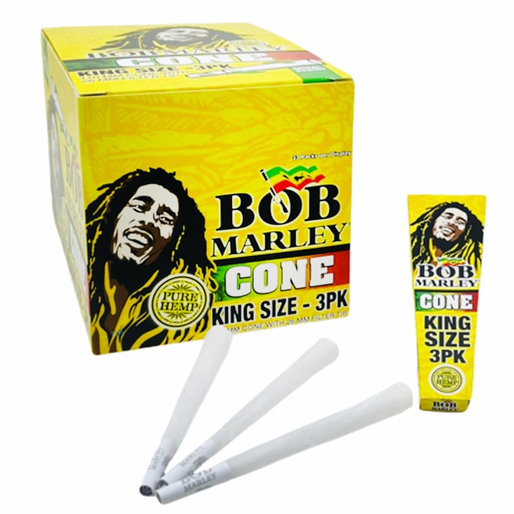 BOB MARLEY CONE KING SIZE (3 PACKS)