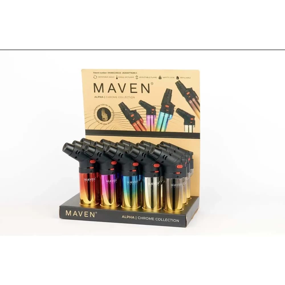 Maven Alpha Torch Collection (Display of 15)