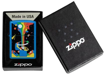 Zippo Lighter 46155 RETRO ZIPPO DESIGN