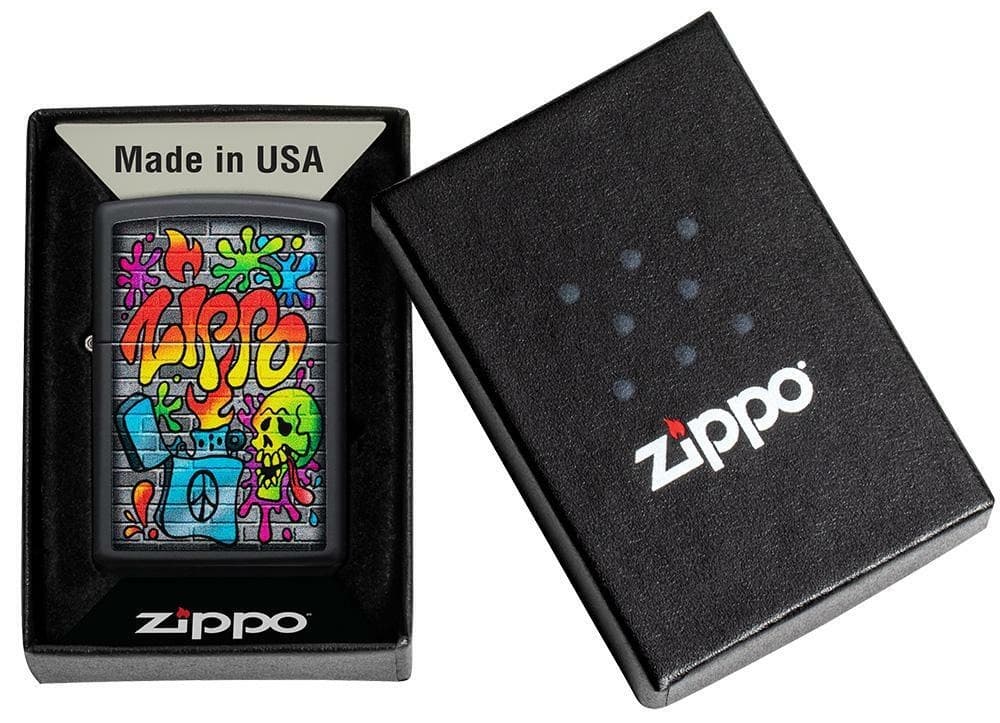 Zippo Lighter 49605 Zippo Street Art Design