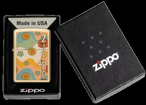 Zippo Lighter 48503 Zippo Flower Power