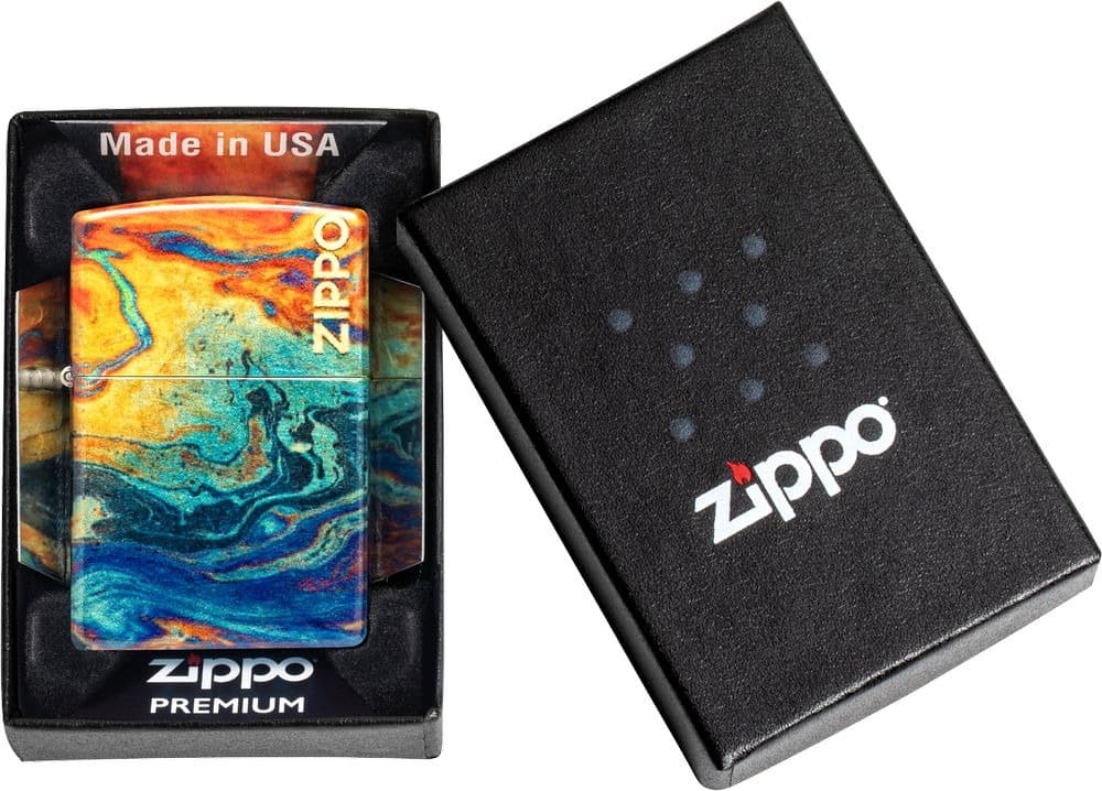 Zippo Lighter 48778 Colorful Zippo Design