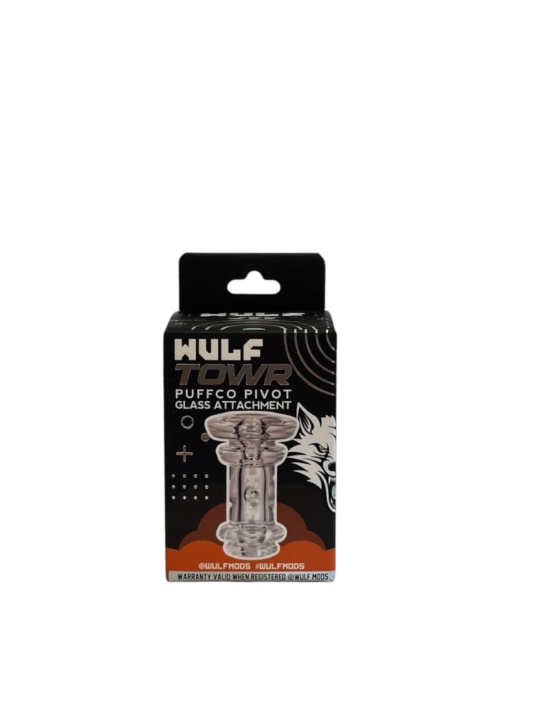 Wulf Tower Puffco Pivot Glass Attachment