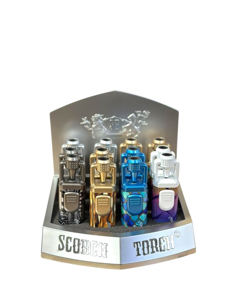 Scorch Torch 61843 4.5" Powerful Torch (Display of 12)