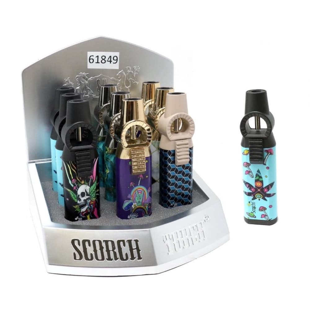 Scorch Torch 61849 5" Powerful Single Torch (Display of 9)