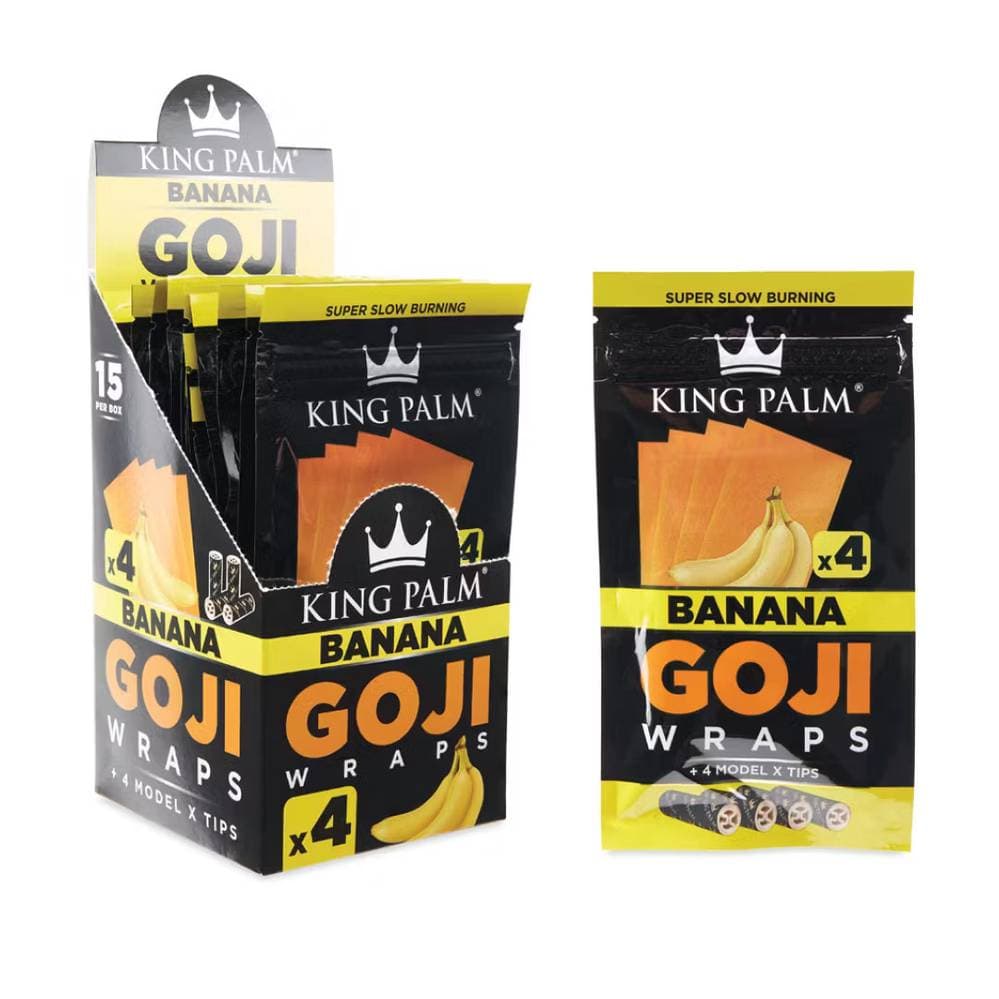 King Palm Goji Banana Wraps x Tips