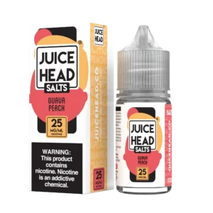 Juice Head Salt Nic Guava Peach E-Juice (30ml)
