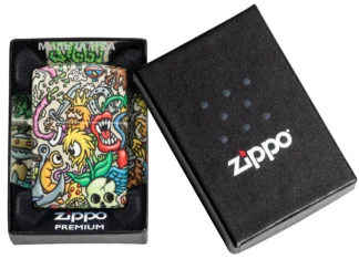 Zippo Lighter 48394 Tattoo Design